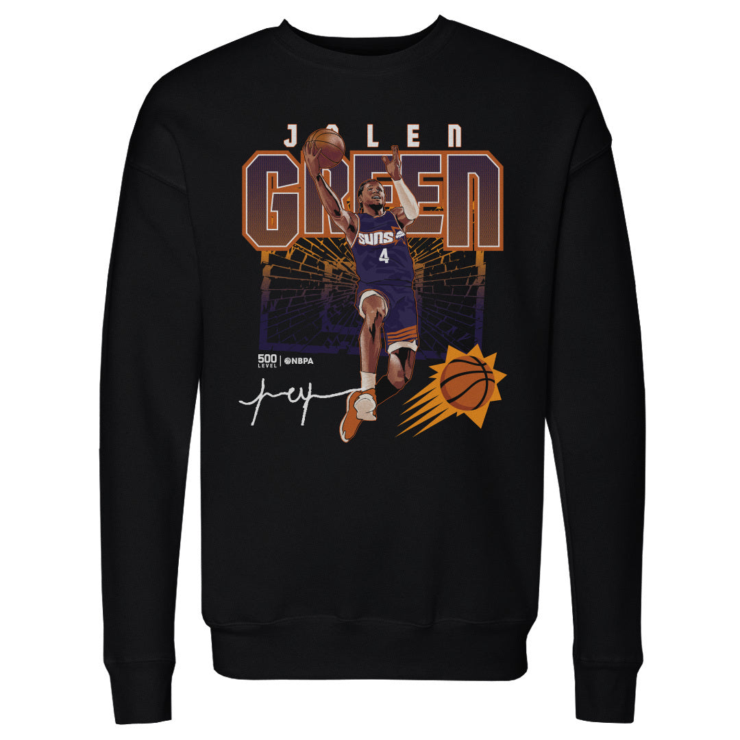Jalen Green Phoenix Suns Shattered WHT