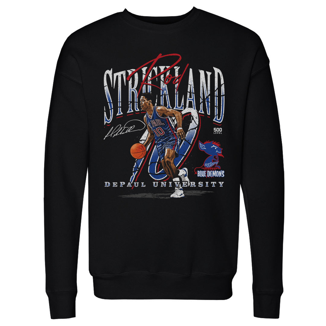 Rod Strickland DePaul Blue Demons Throwback WHT