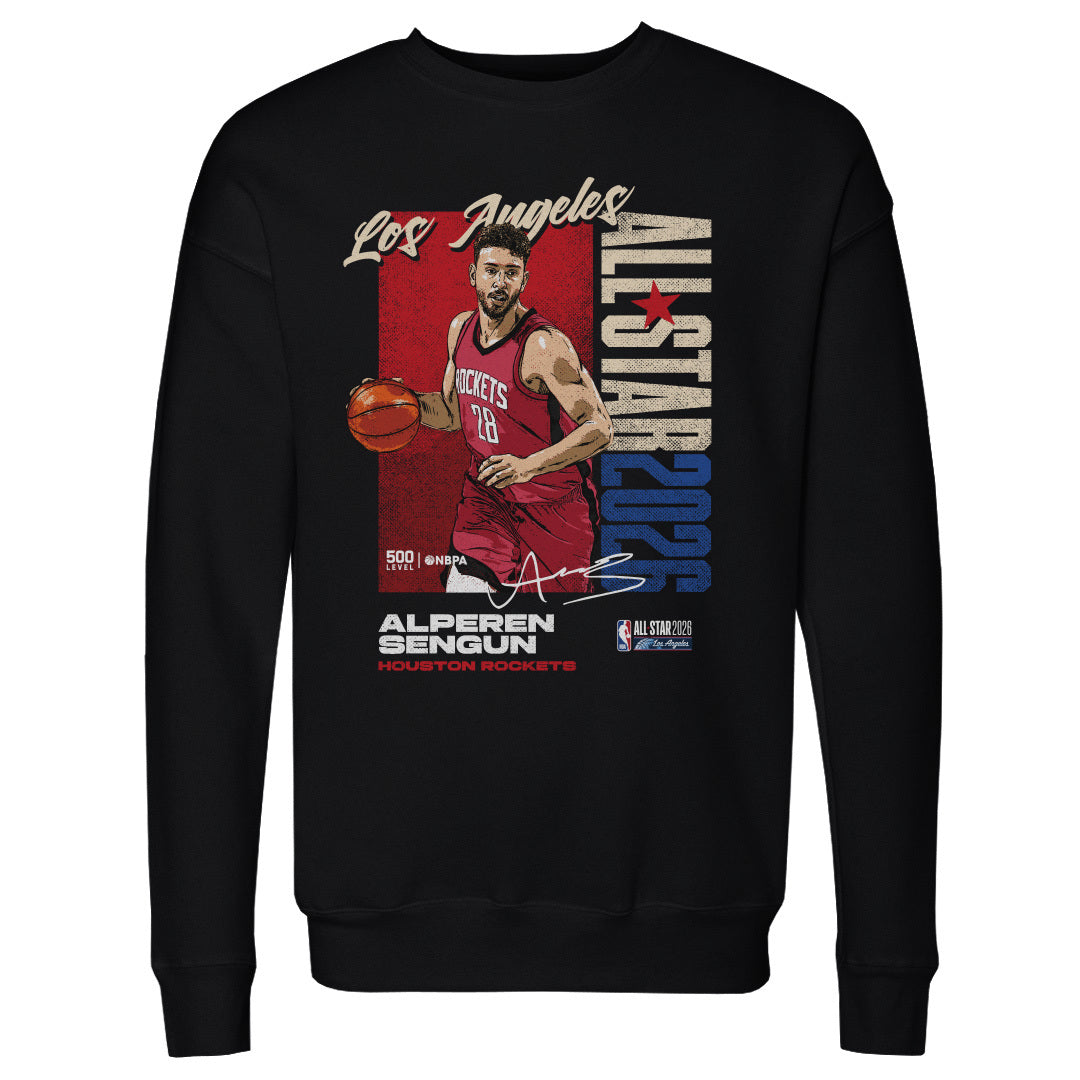 Alperen Sengun Houston Rockets 2026 NBA All-Star Vertical WHT