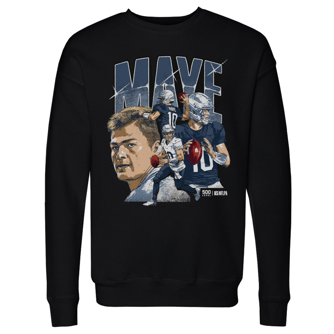 Drake Maye New England Collage WHT
