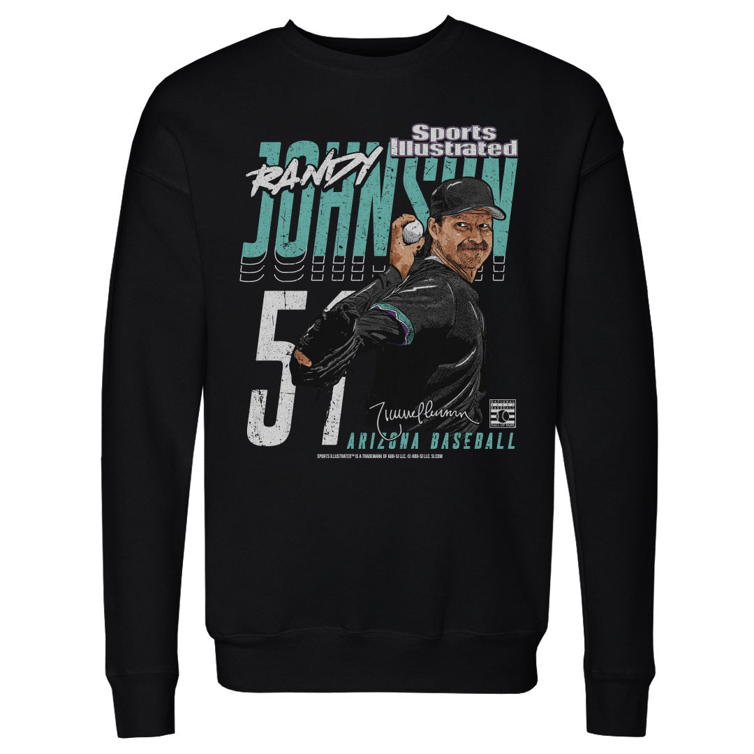 Randy Johnson Sports Illustrated & Arizona Player Name WHT