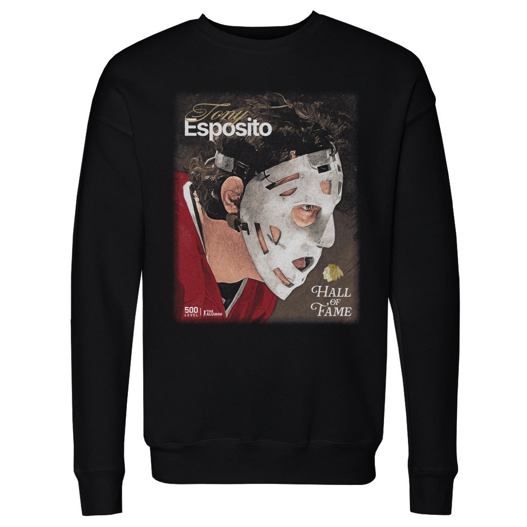 Tony Esposito Chicago Blackhawks H.O.F. Mask WHT