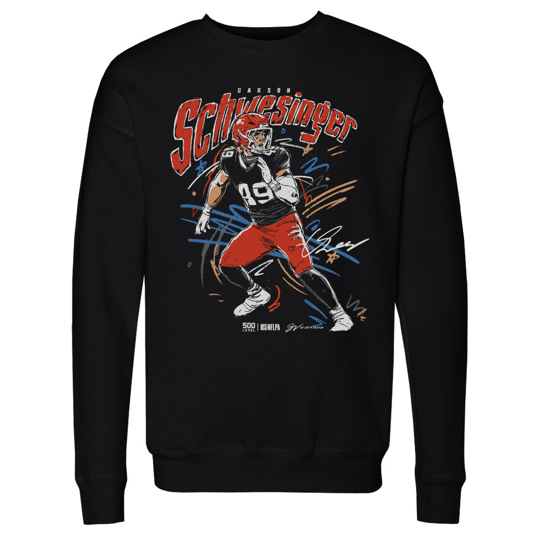 Carson Schwesinger Cleveland Scribble WHT
