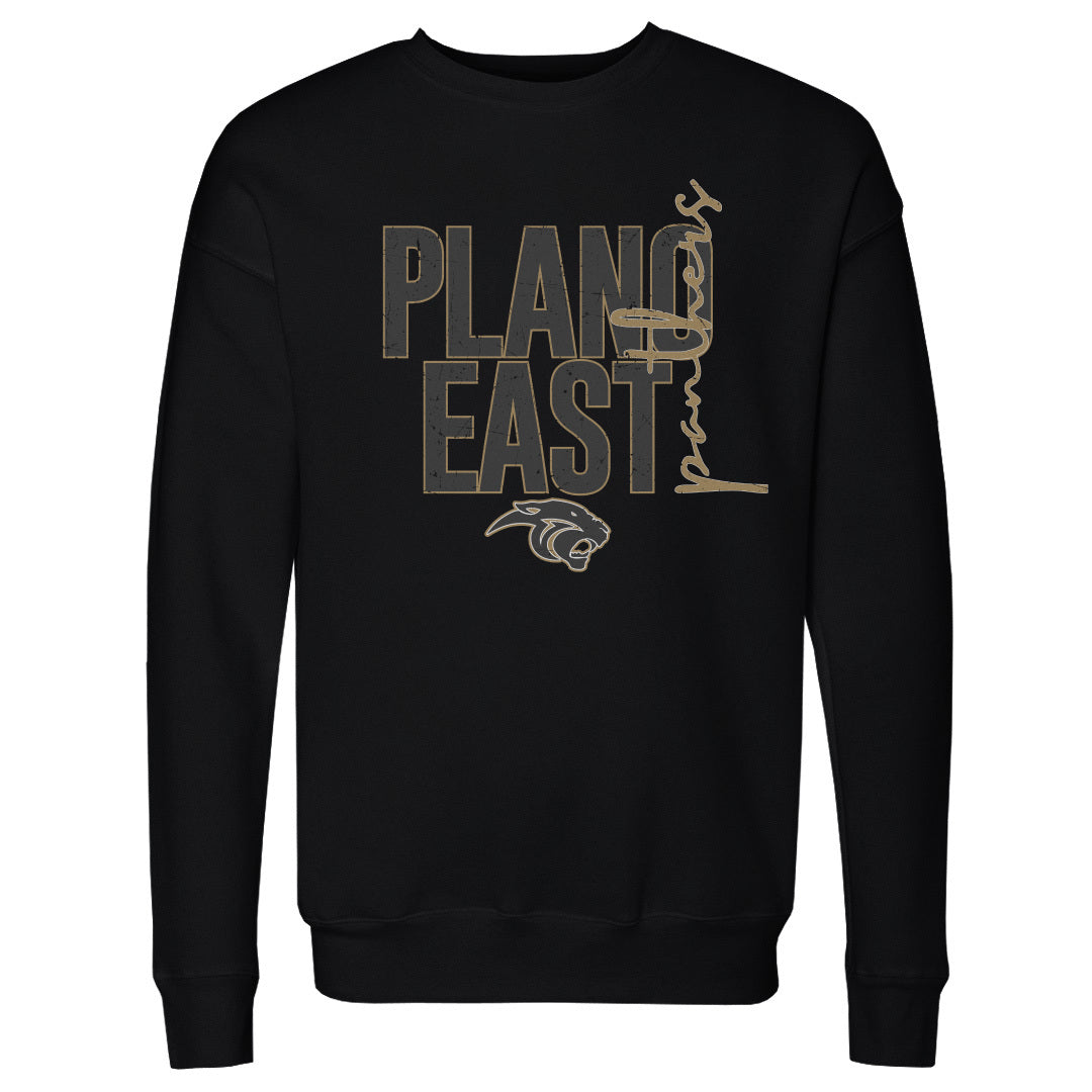Crown Trio Plano East Panthers Vertical Cursive WHT