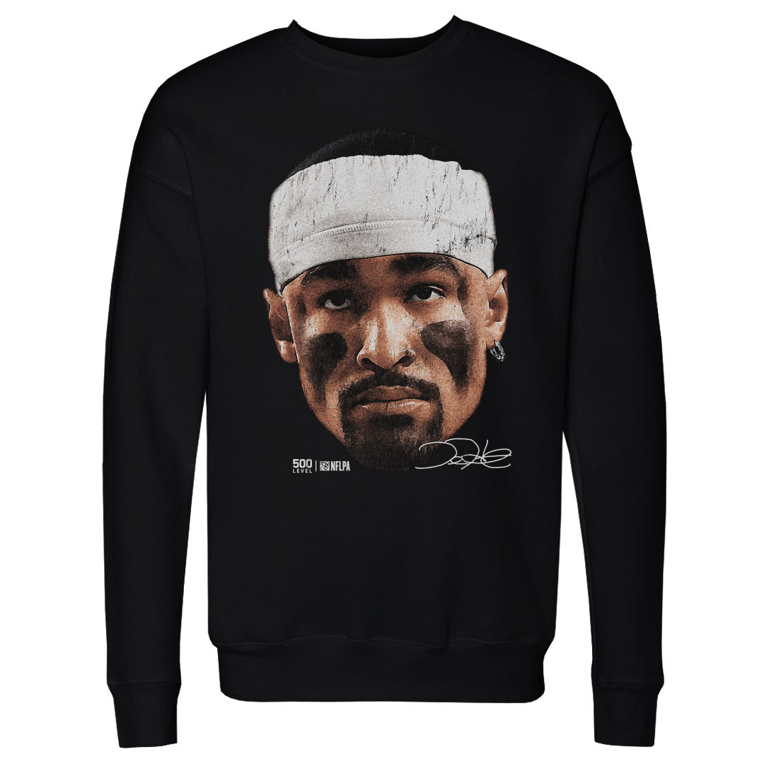 Jalen Hurts Philadelphia Vintage Head WHT