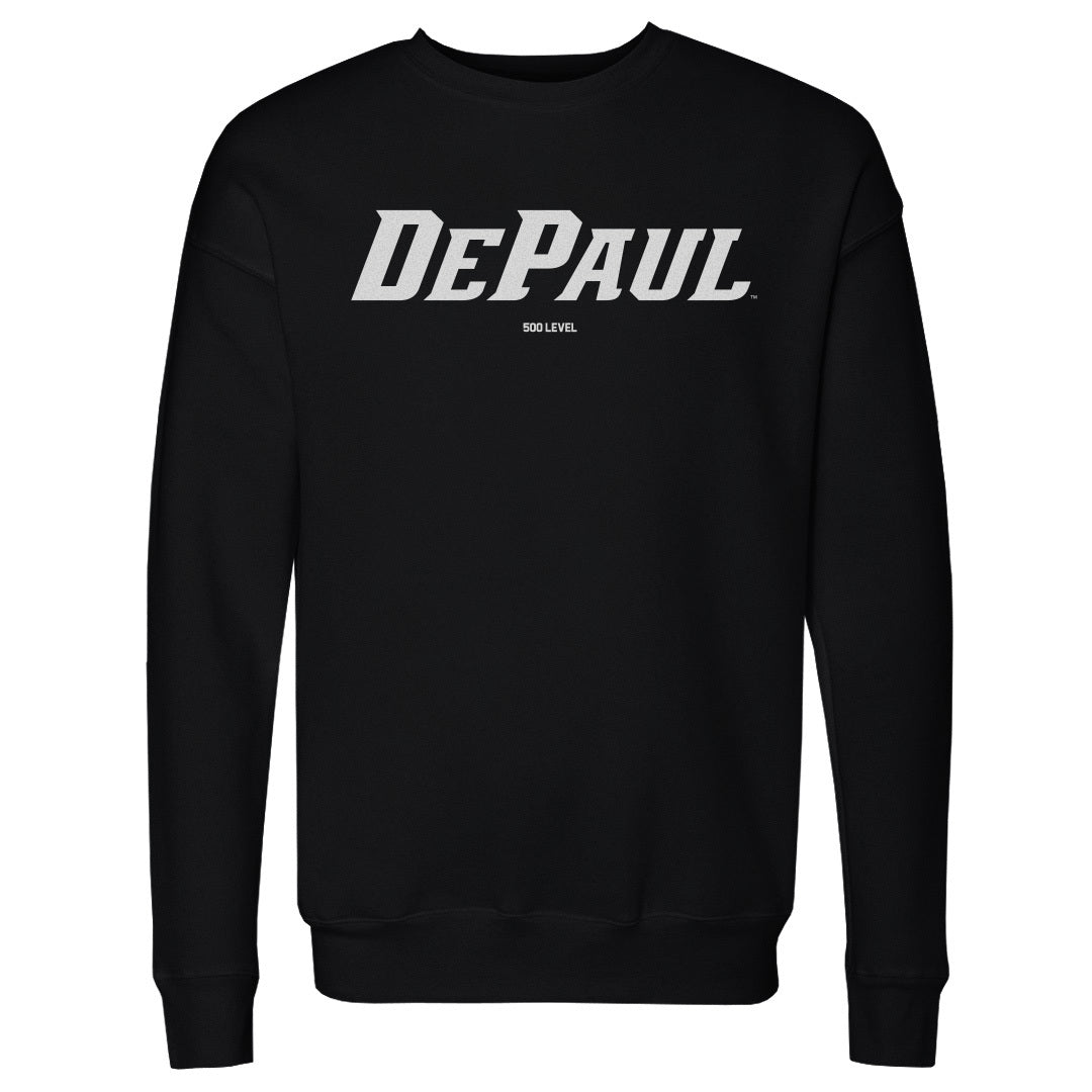 DePaul Blue Demons Wordmark White WHT