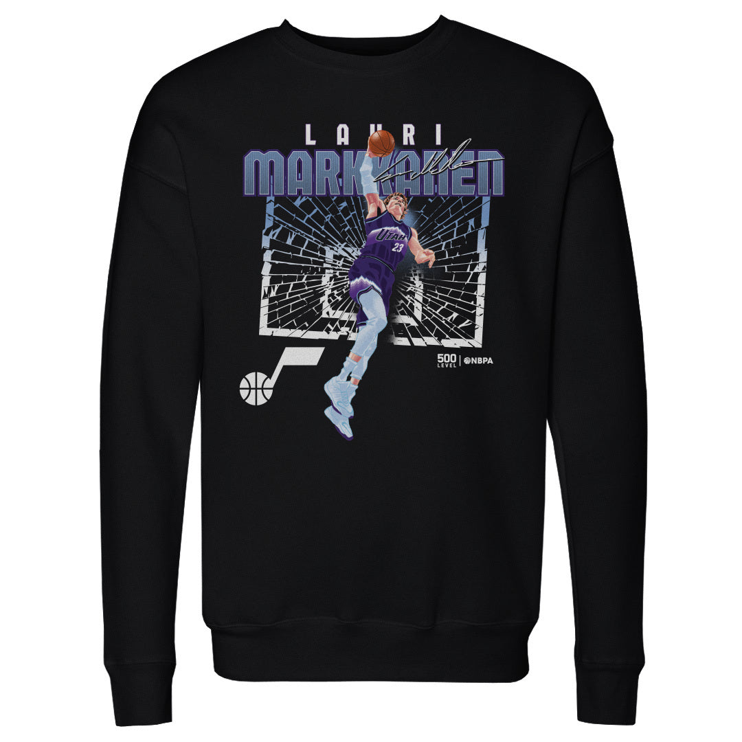 Lauri Markkanen Utah Jazz Shattered WHT
