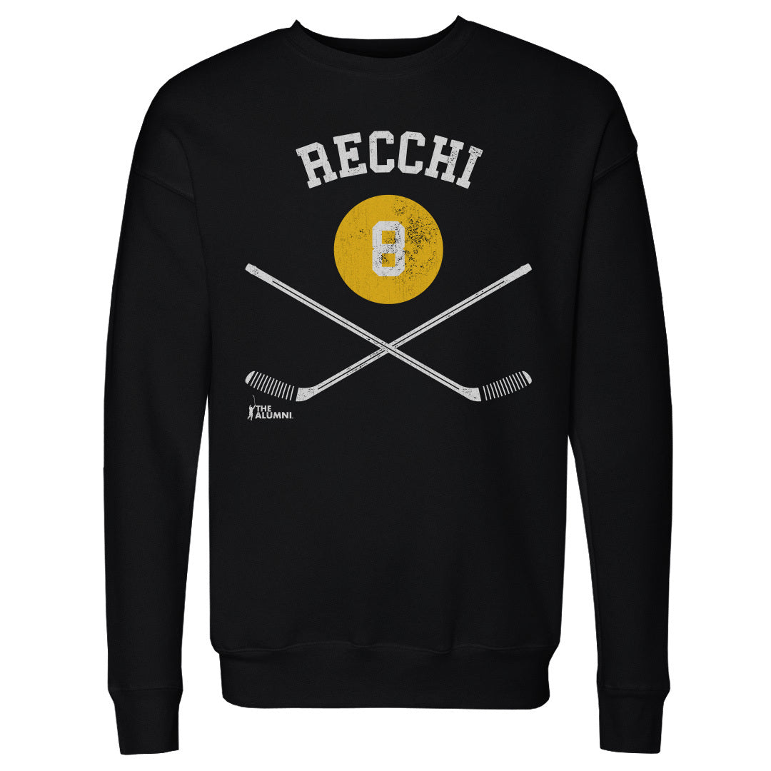 Mark Recchi Pittsburgh 8 Sticks WHT