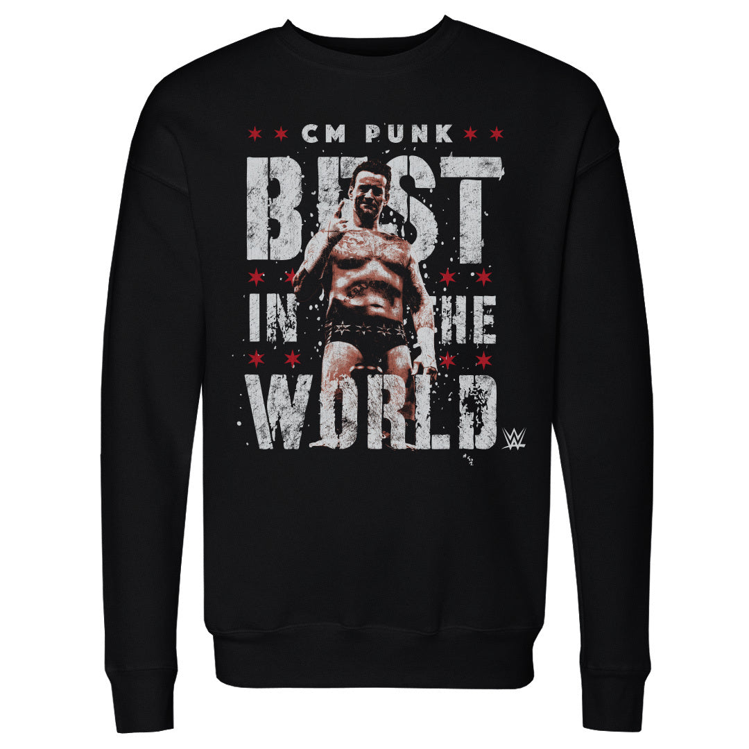 CM Punk Best In The World Vector WHT