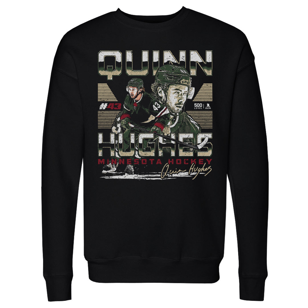 Quinn Hughes Minnesota Dual WHT