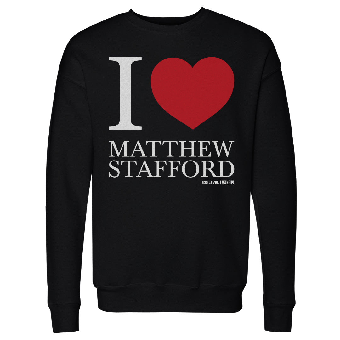 Matthew Stafford Los Angeles R I Love WHT