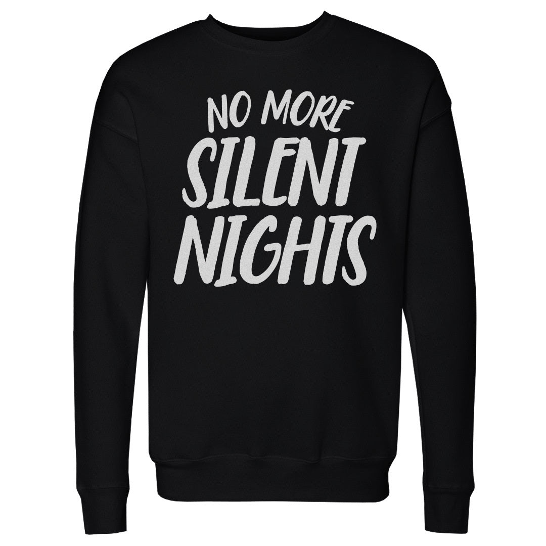 Christmas No More Silent Nights WHT