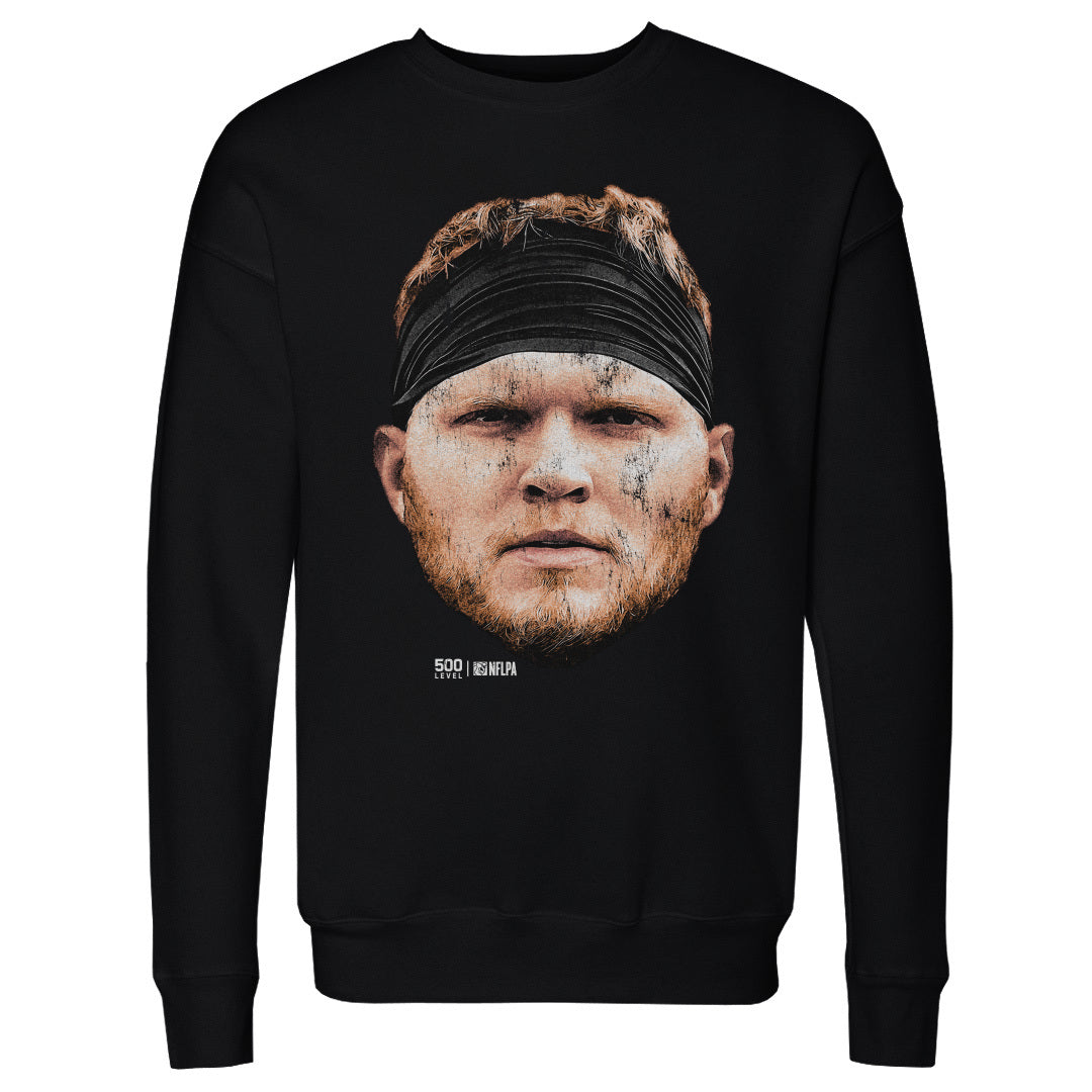 Aidan Hutchinson Detroit Vintage Head WHT