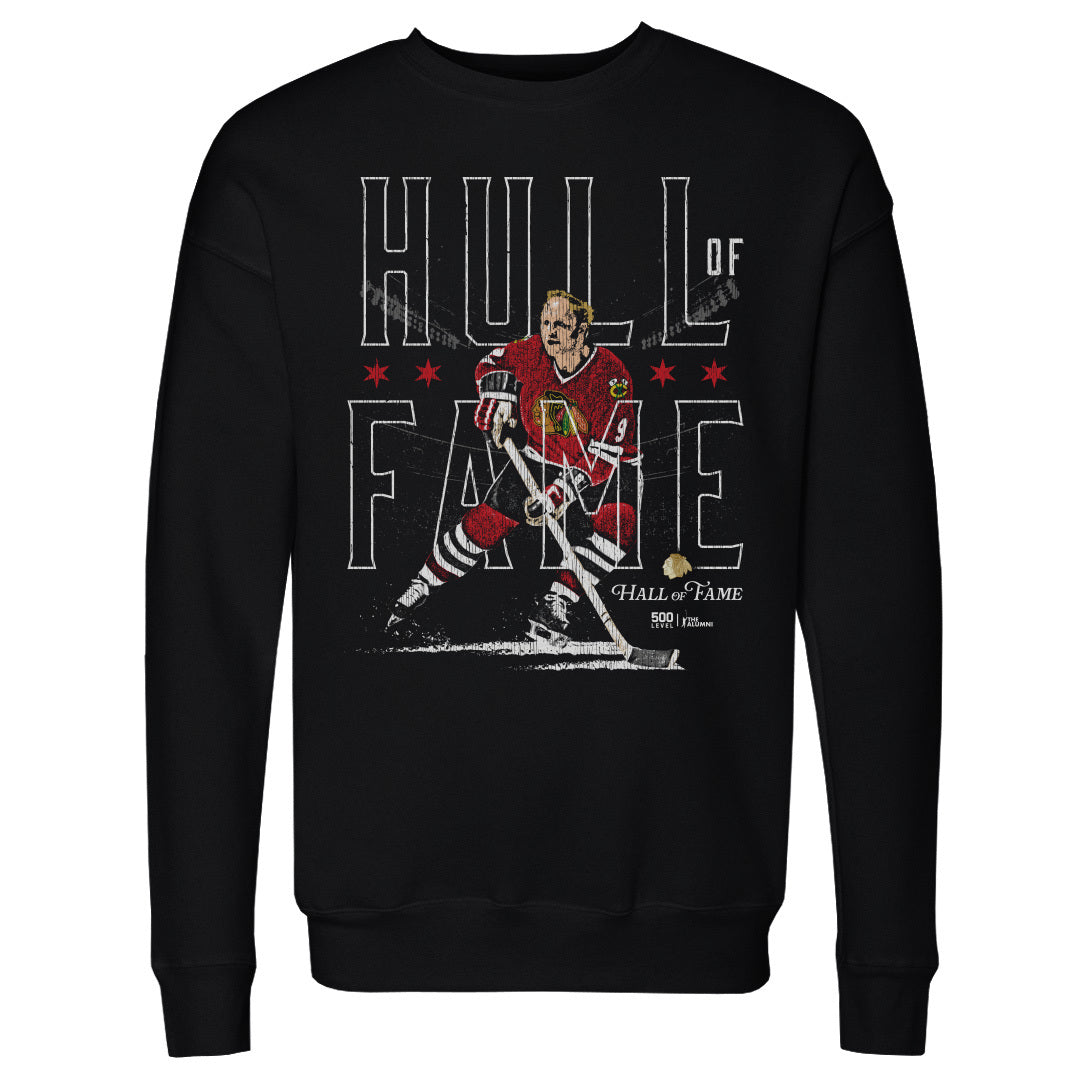 Bobby Hull Chicago Blackhawks H.O.F. Hull Of Fame WHT