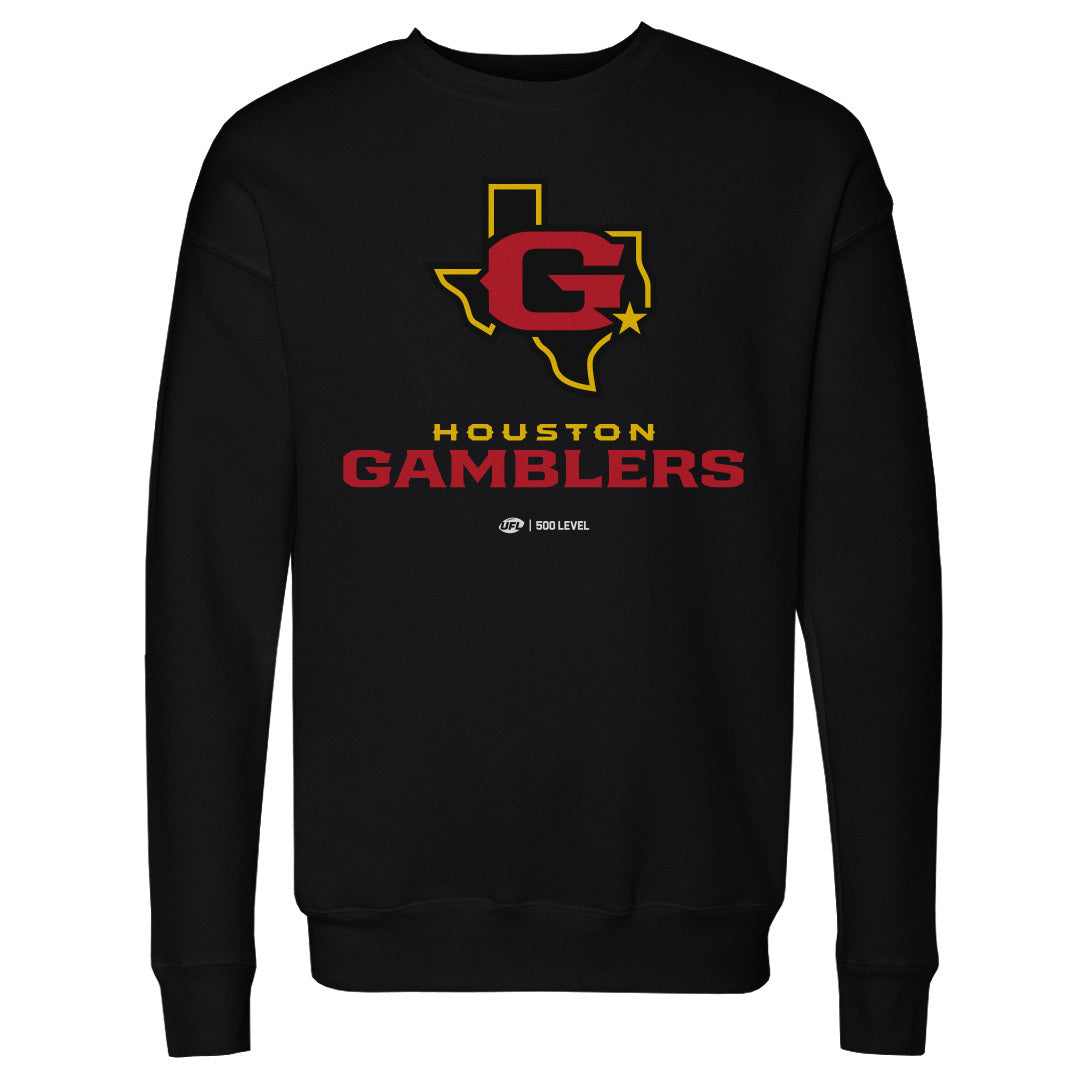 Houston Gamblers Primary Logo WHT