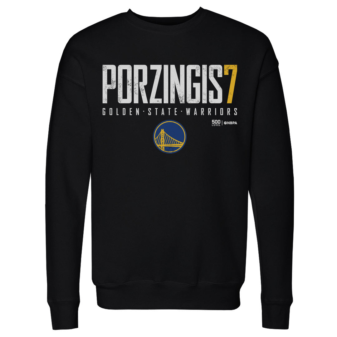Kristaps Porzingis Golden State Warriors Elite WHT