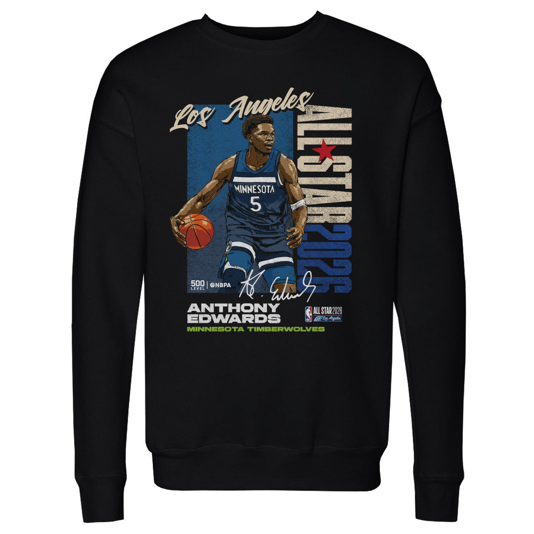 Anthony Edwards Minnesota Timberwolves 2026 NBA All-Star Vertical WHT