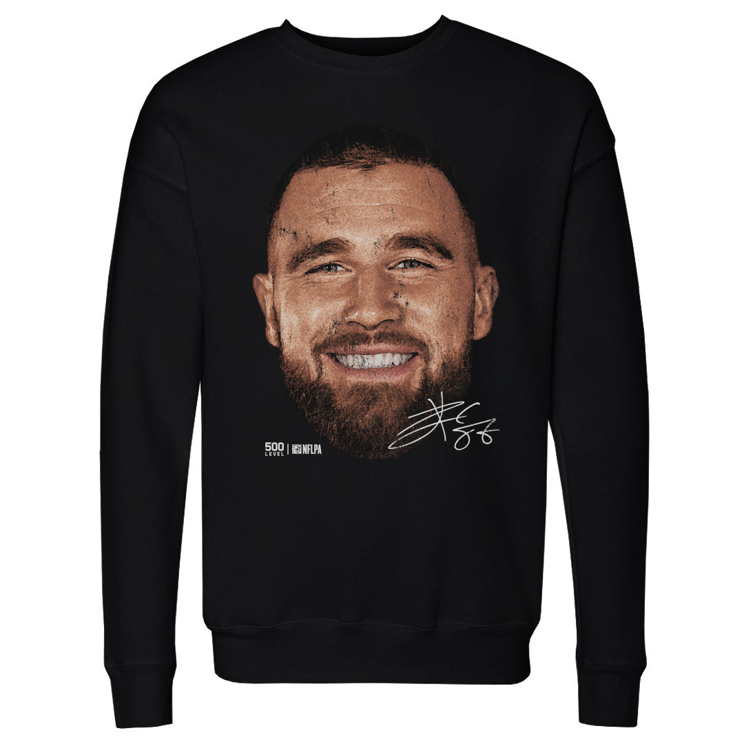 Travis Kelce Kansas City Vintage Head WHT