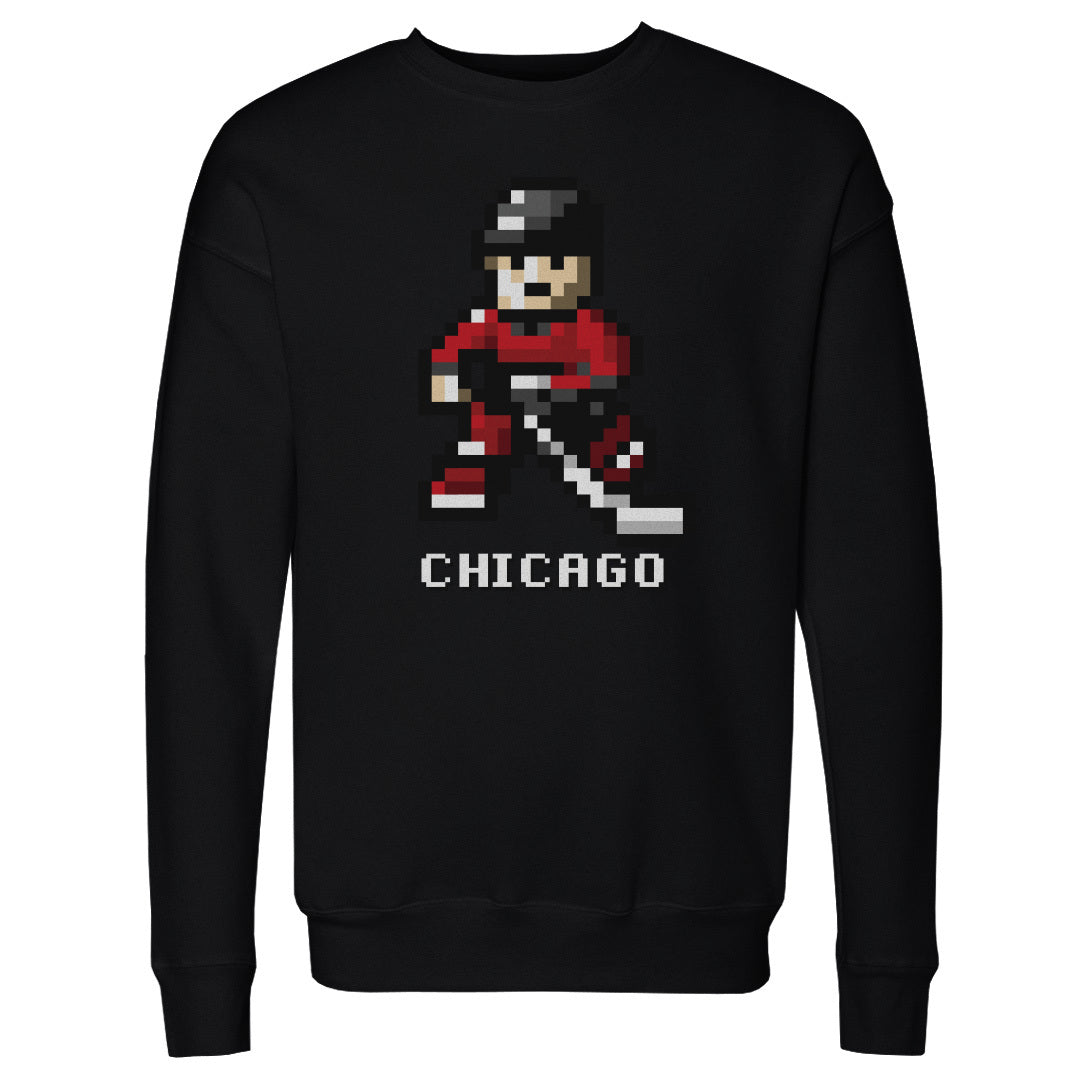 Chicago Hockey 8-bit WHT