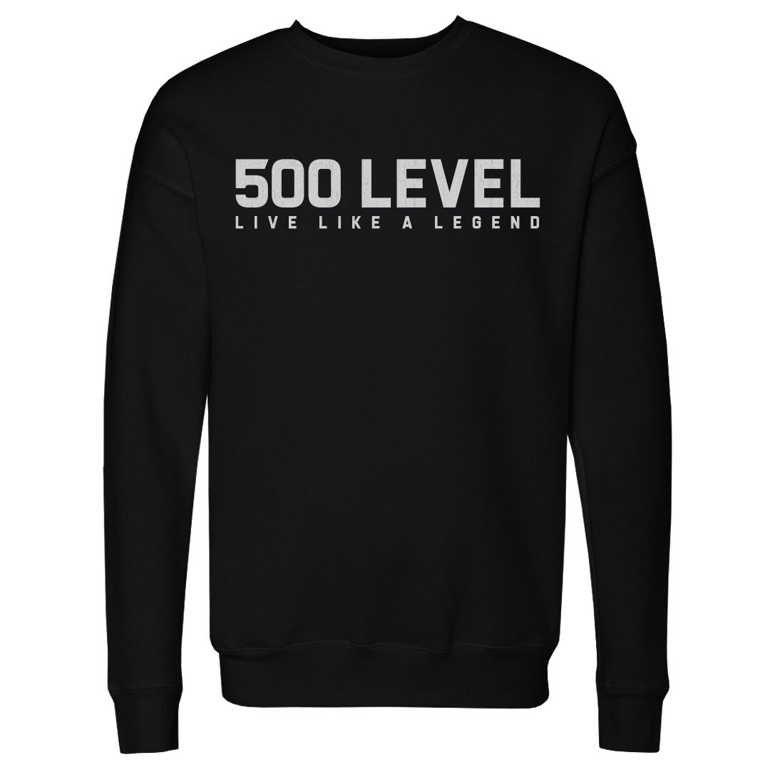 500 LEVEL Wordmark WHT