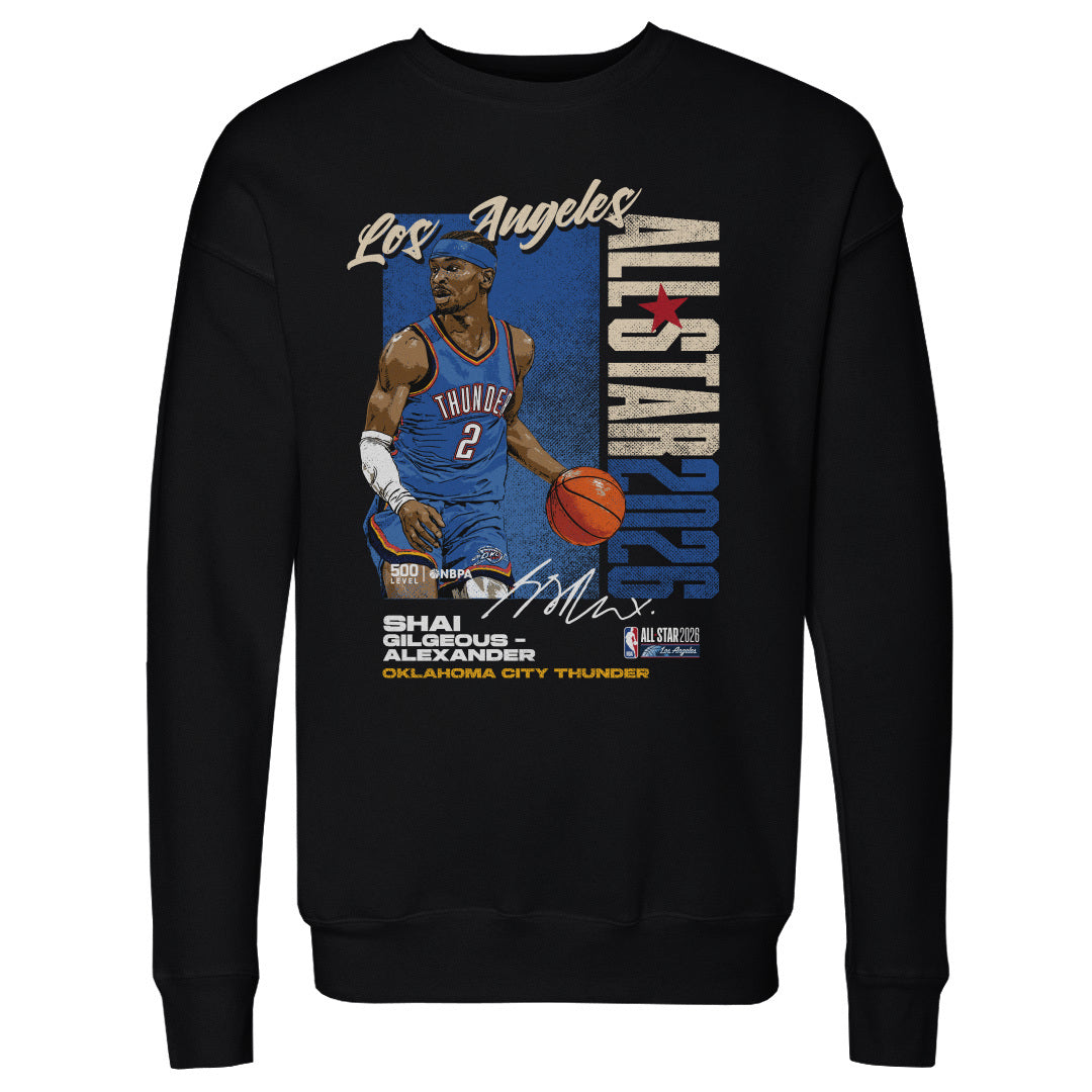 Shai Gilgeous-Alexander Oklahoma City Thunder 2026 NBA All-Star Vertical WHT
