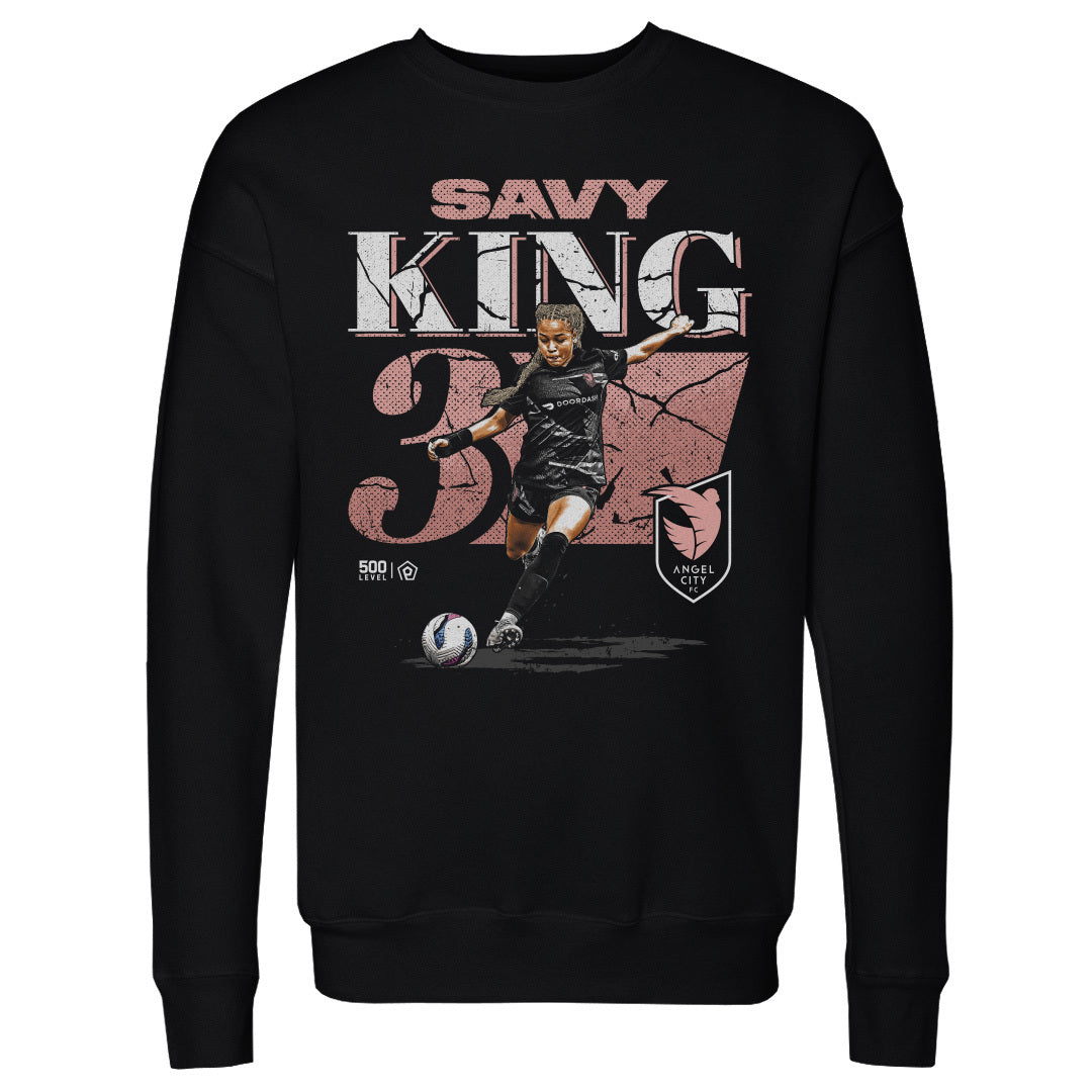 Savy King Angel City FC Cracked Number WHT
