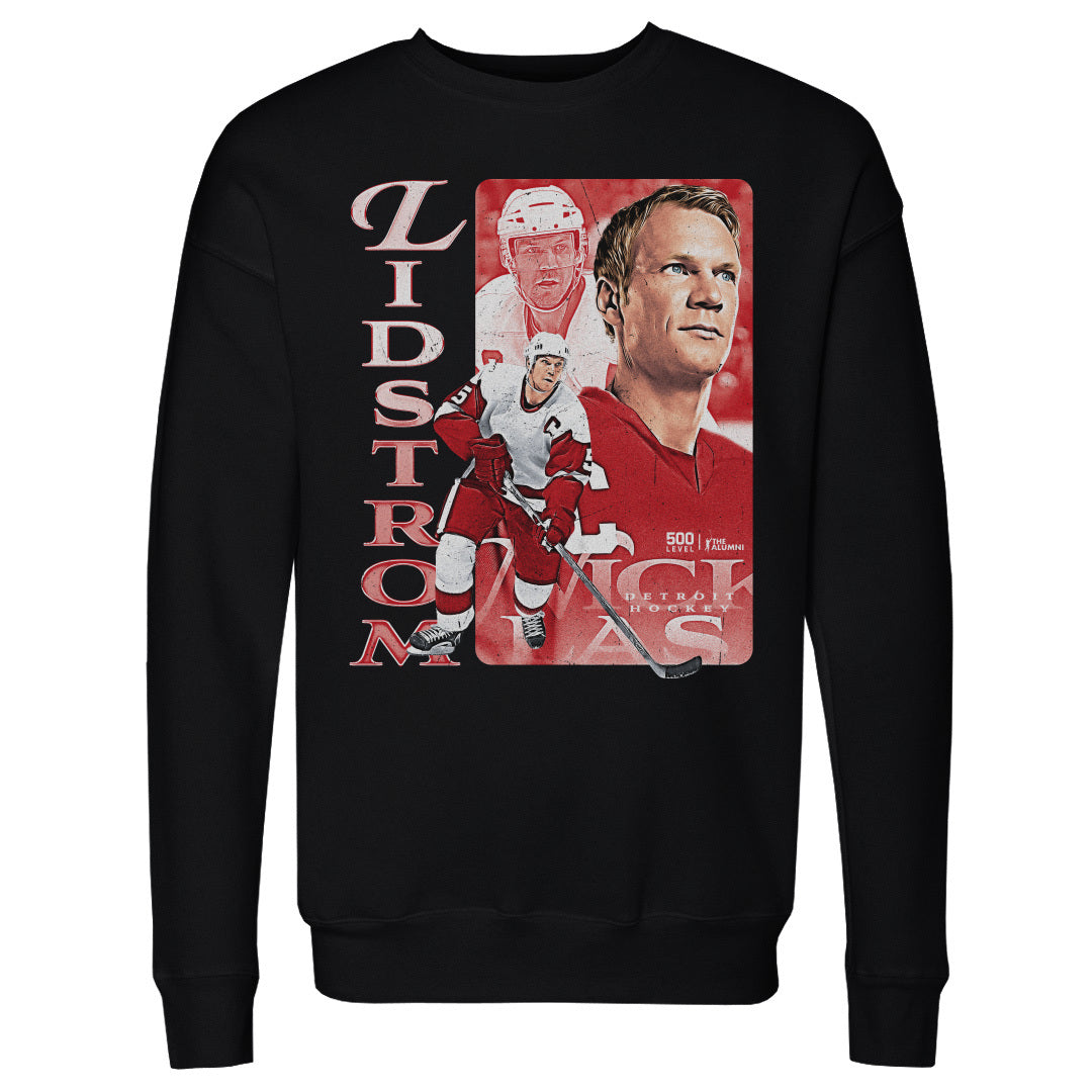 Nicklas Lidstrom Detroit Vintage WHT