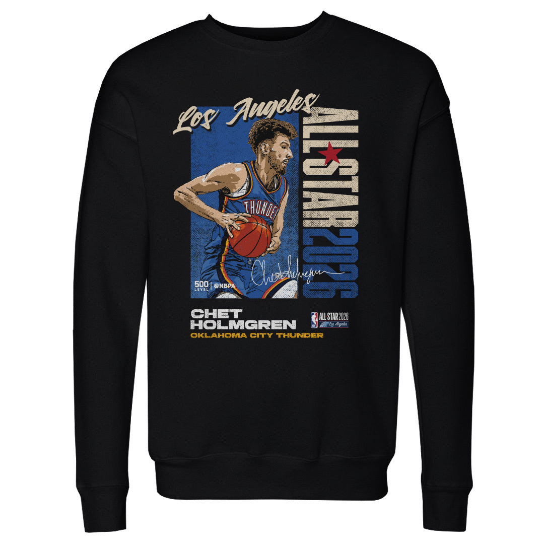 Chet Holmgren Oklahoma City Thunder 2026 NBA All-Star Vertical WHT