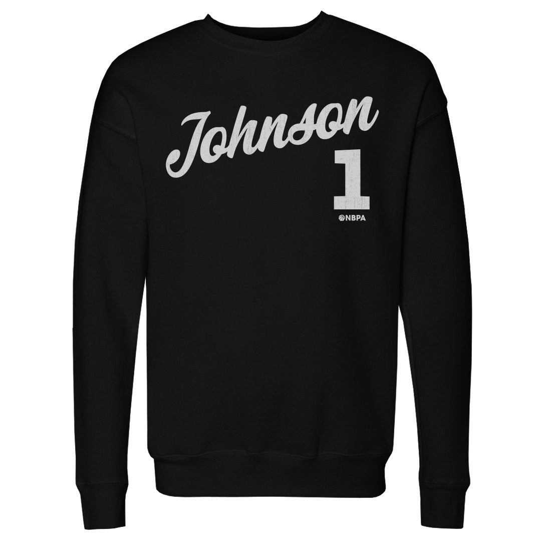 Jalen Johnson Atlanta Script WHT