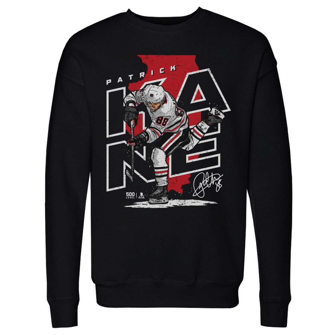Patrick Kane Chicago Player Map WHT