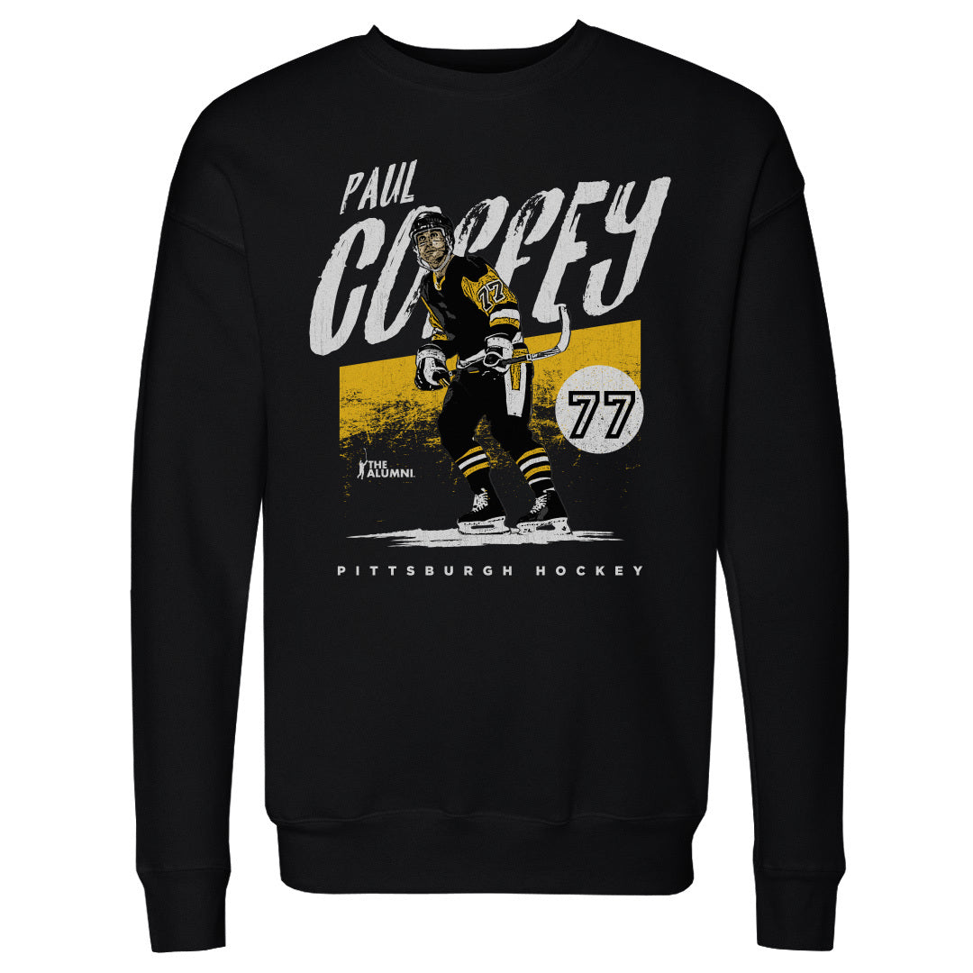 Paul Coffey Pittsburgh Grunge WHT