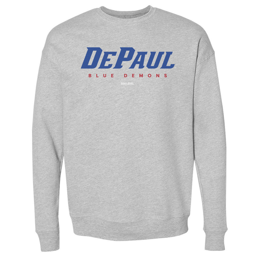 DePaul Blue Demons Wordmark Blue Demons WHT