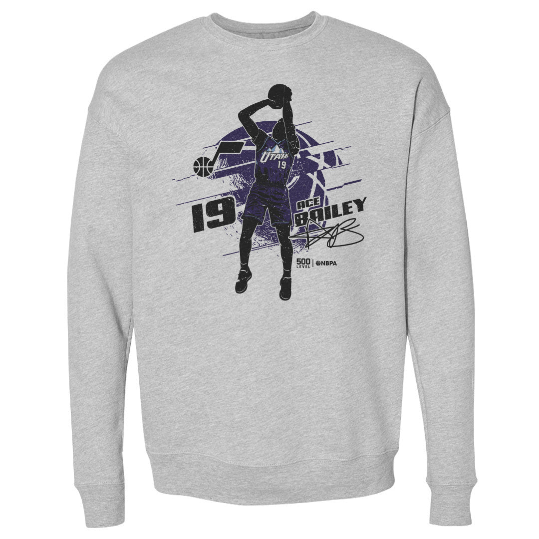 Ace Bailey Utah Jazz Silhouette