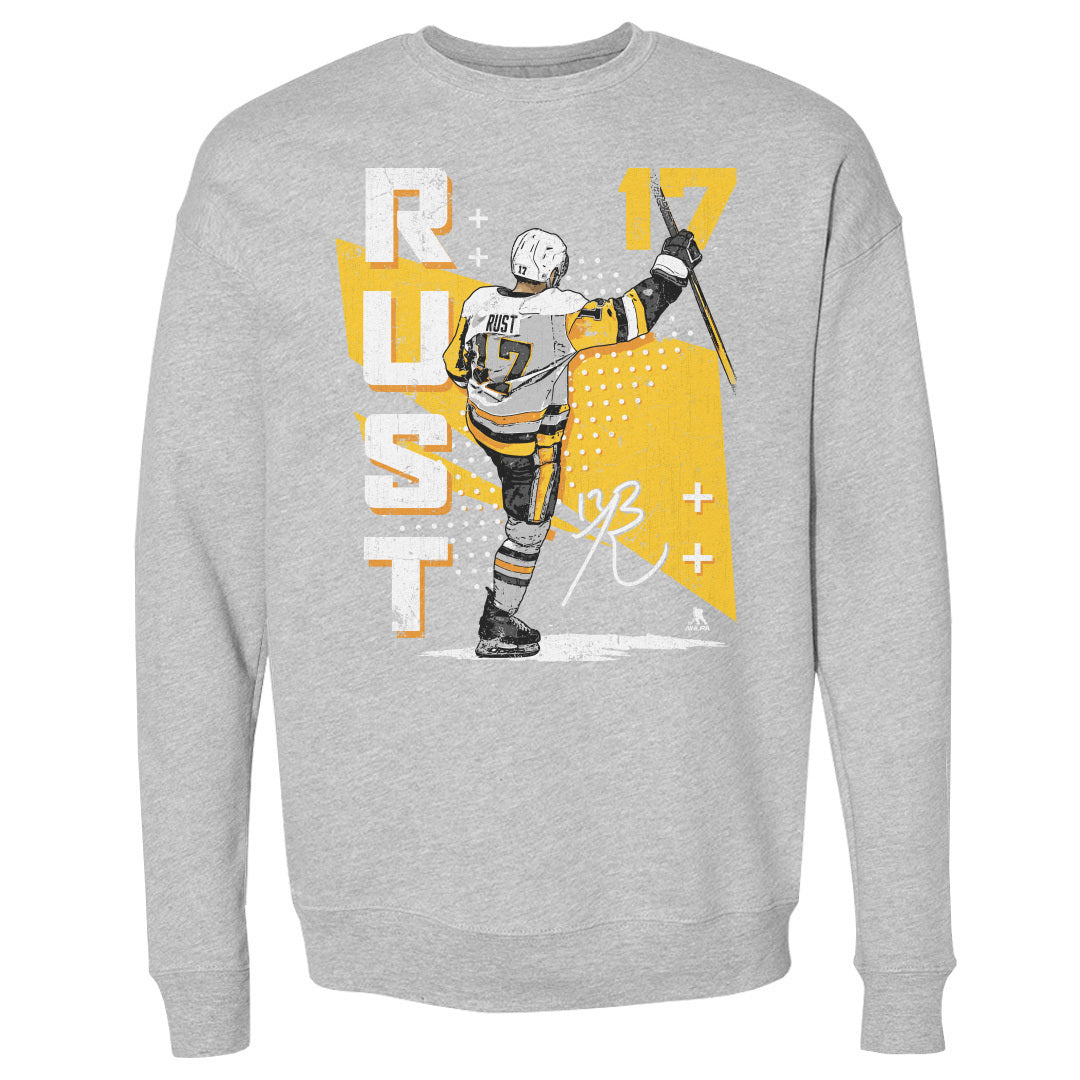 Bryan Rust Pittsburgh Vintage Retro WHT