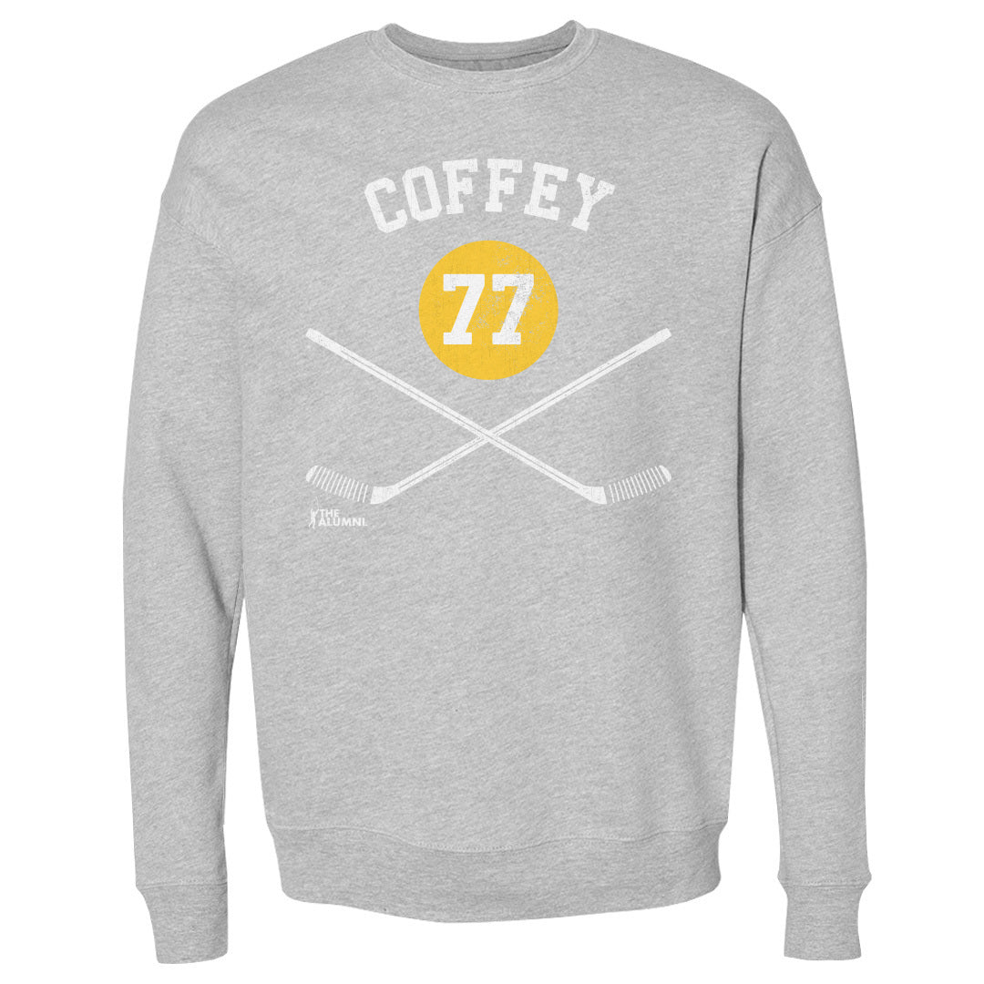 Paul Coffey Pittsburgh 77 Sticks WHT