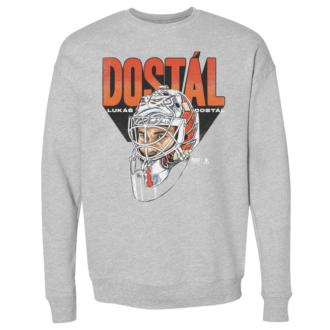 Lukas Dostal Anaheim Hockey Mask WHT