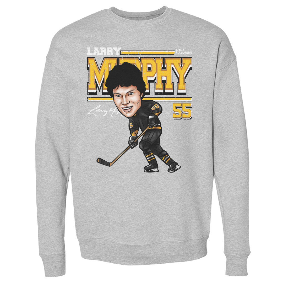 Larry Murphy Pittsburgh Cartoon WHT
