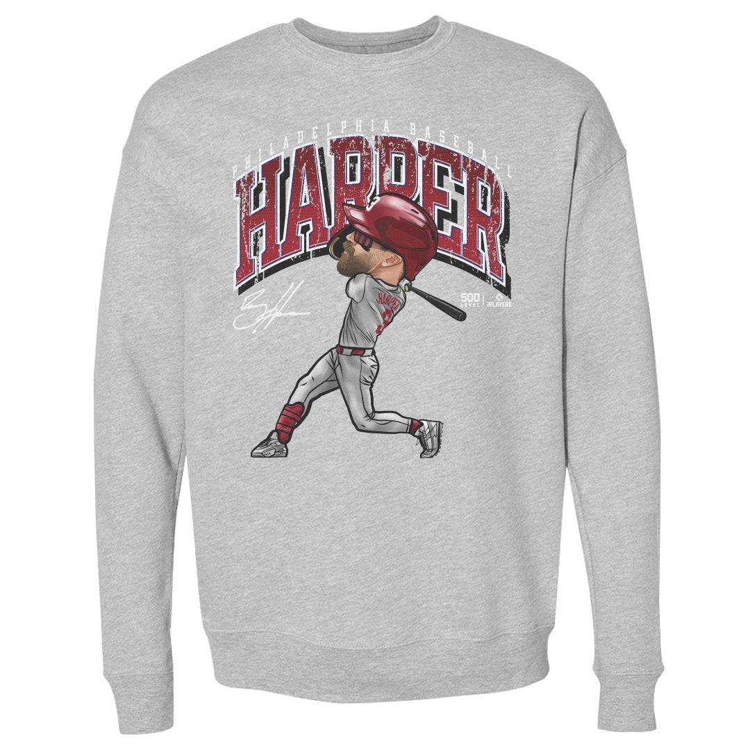 Bryce Harper Philadelphia Cartoon WHT