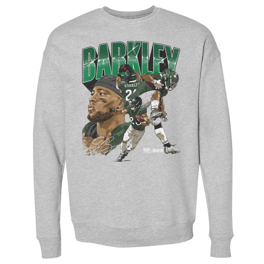 Saquon Barkley Philadelphia Collage WHT