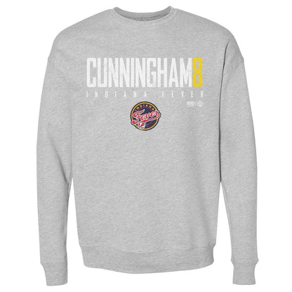 Sophie Cunningham Indiana Fever Elite WHT Mens Crewneck Sweatshirt 500 Level Officially Licensed Fan Gear
