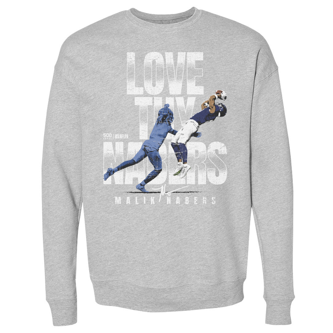Malik Nabers New York G Love Thy Nabers WHT