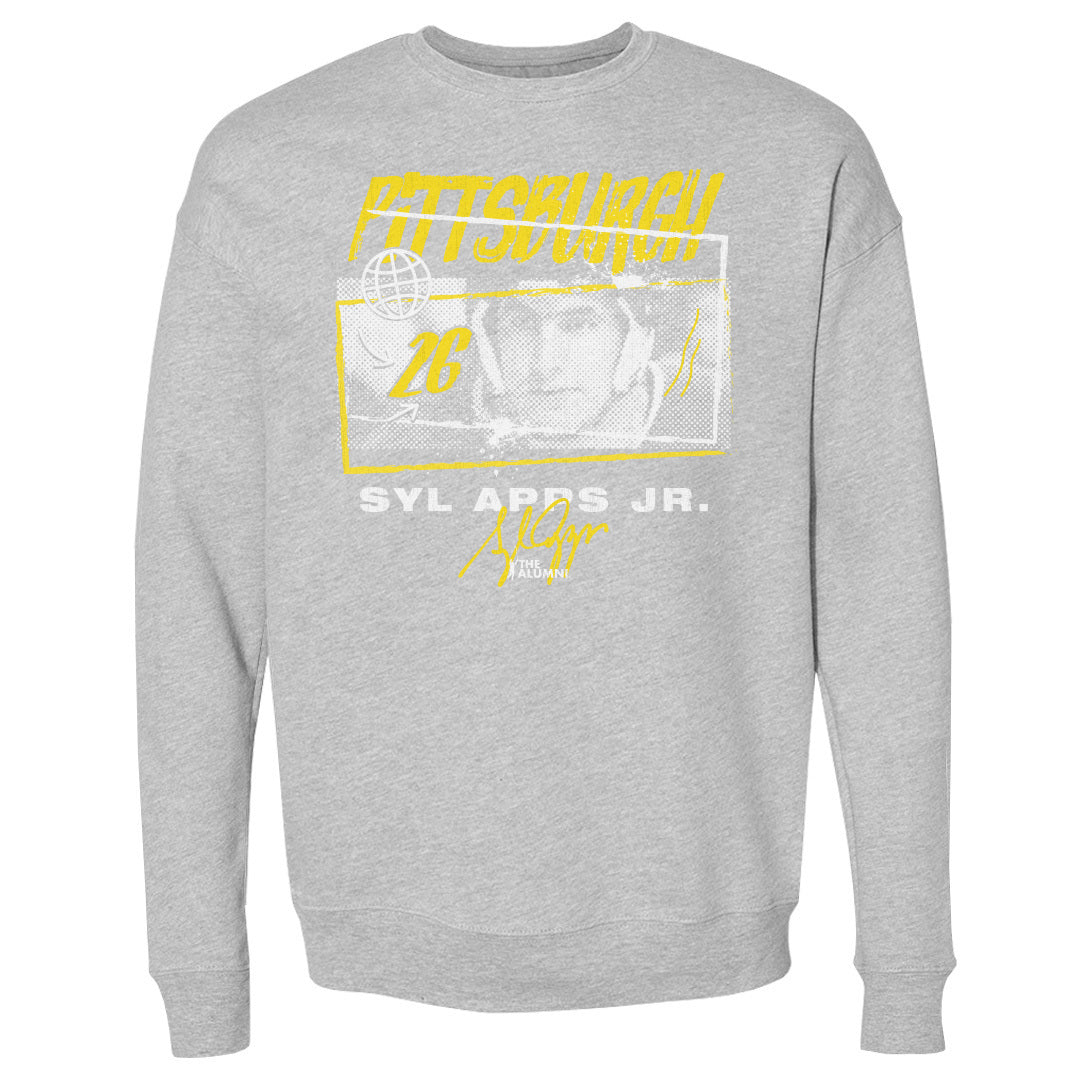 Syl Apps Jr. Pittsburgh Tones WHT