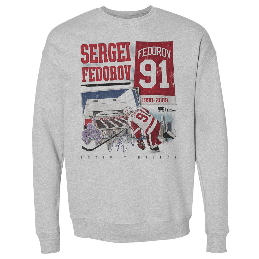 Sergei Fedorov Detroit Retirement
