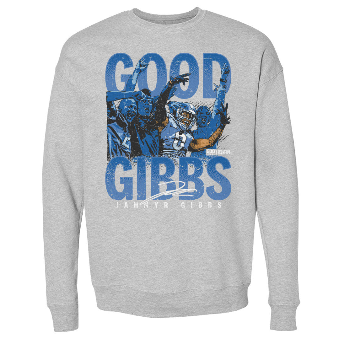 Jahmyr Gibbs Detroit Crowd Celebration WHT