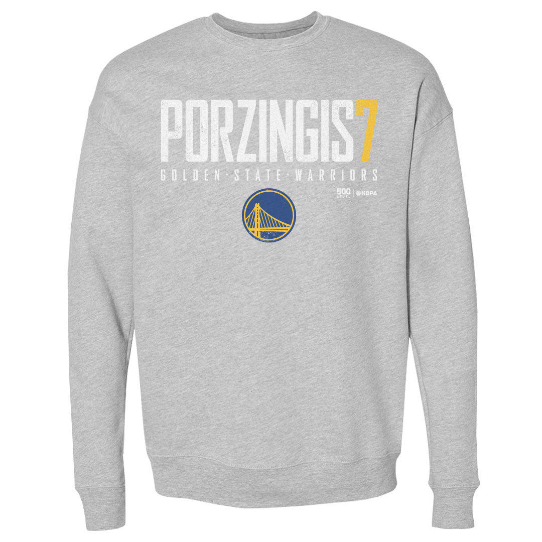 Kristaps Porzingis Golden State Warriors Elite WHT