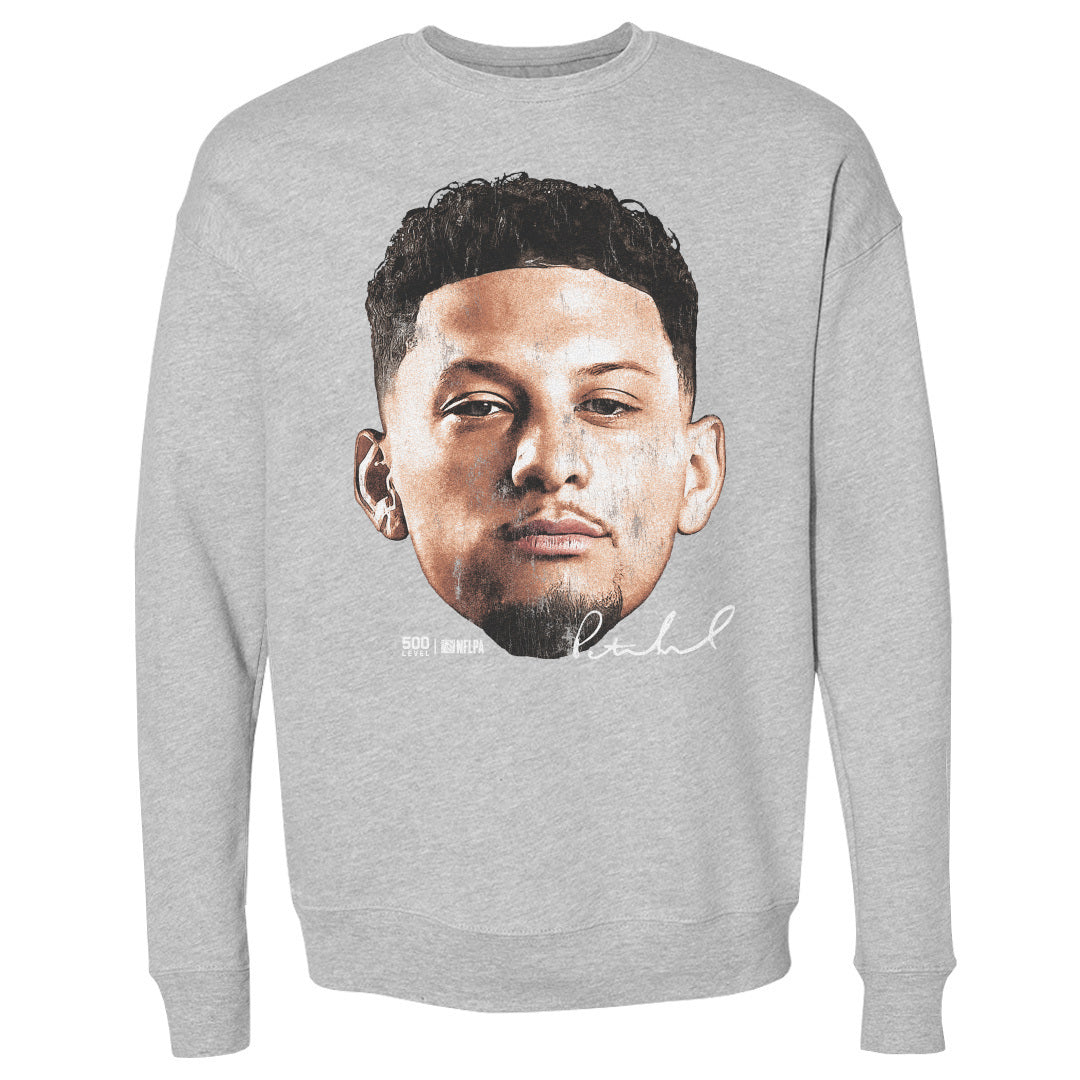 Patrick Mahomes Kansas City Vintage Head WHT