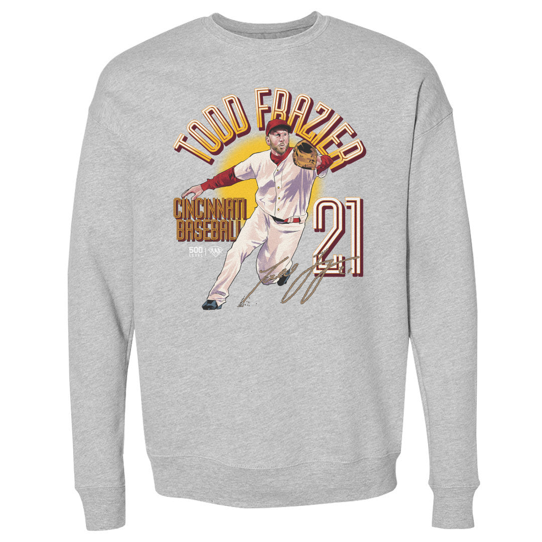 Todd Frazier Cincinnati Name Arc WHT