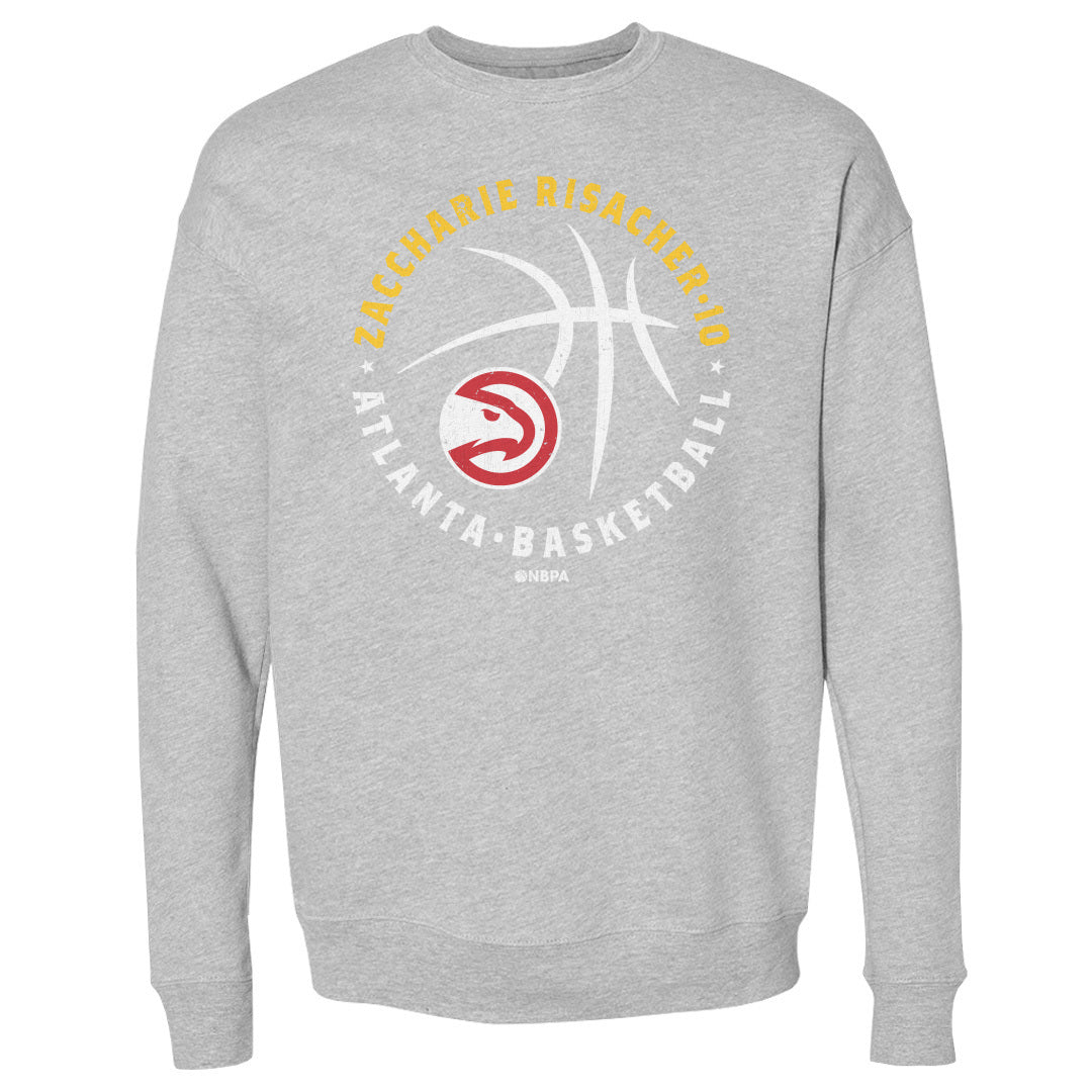 Zaccharie Risacher Atlanta Hawks Player Ball WHT