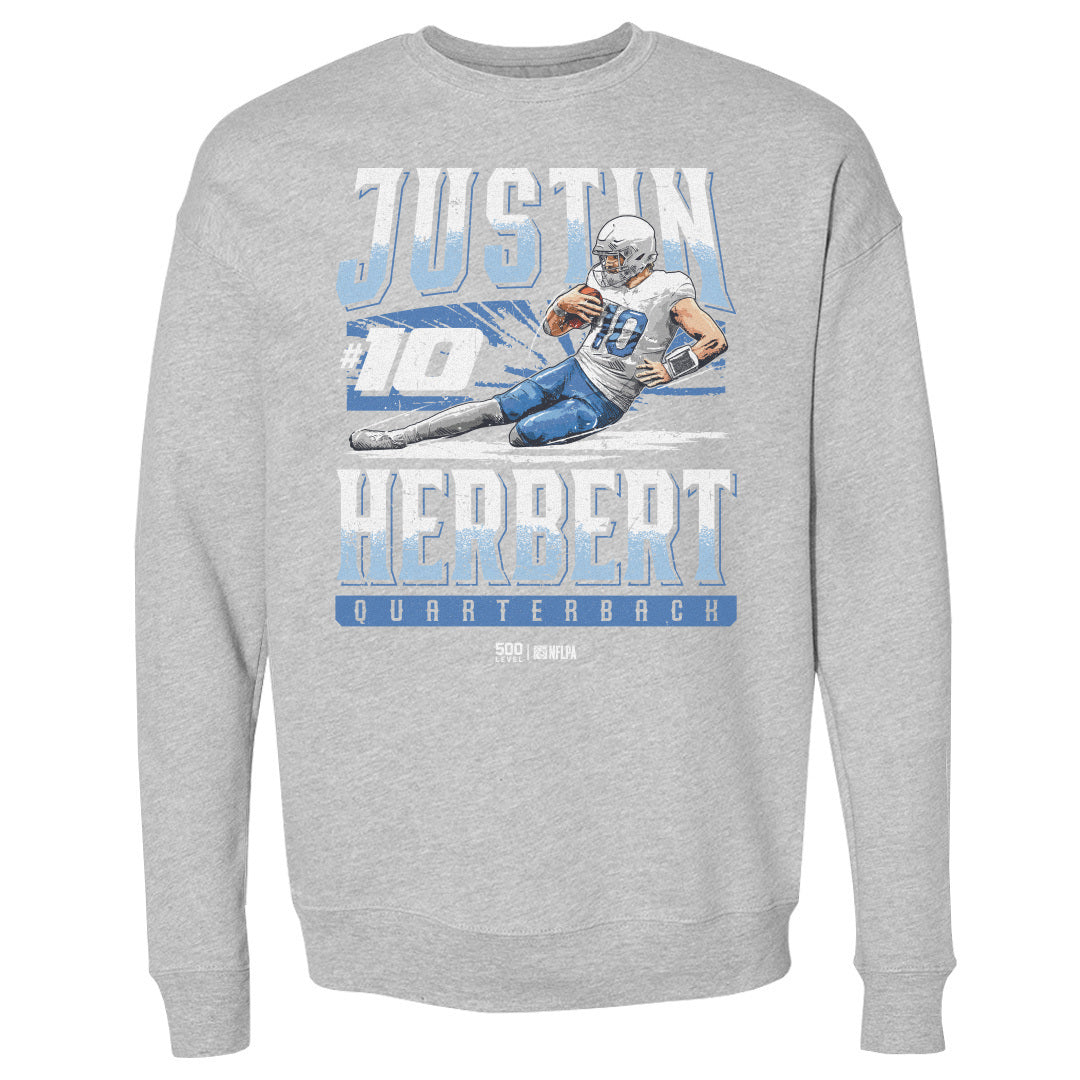 Justin Herbert Los Angeles C Slide WHT
