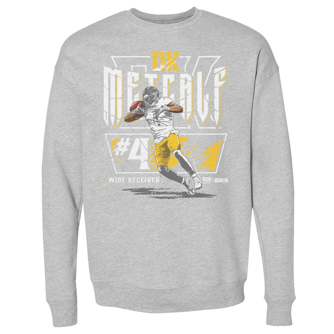 DK Metcalf Pittsburgh Shoulder Catch WHT
